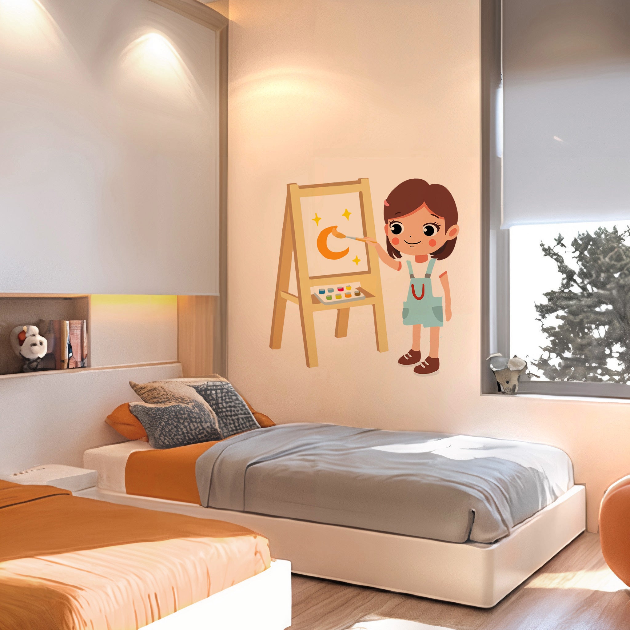 The Artist With Big Dreams - Murals by Numbers Kit