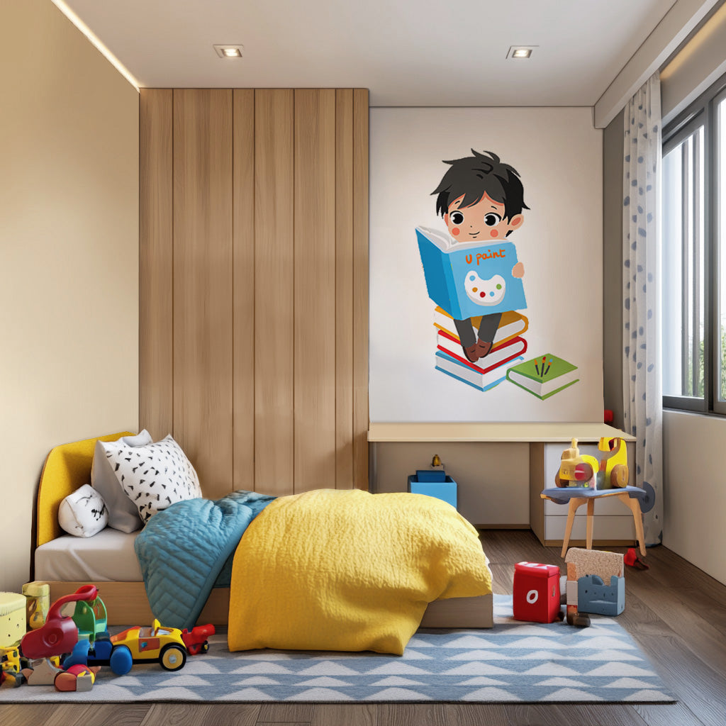 The Book Explorer - Murals by Numbers Kit
